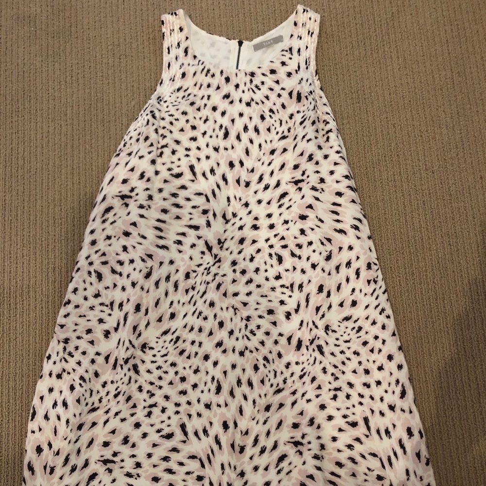 Tart pink leopard print dress